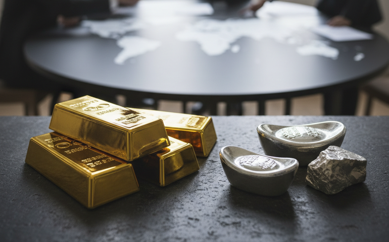 Ouro e prata ampliam rali e fecham em alta; platina e paládio saltam cerca de 10%