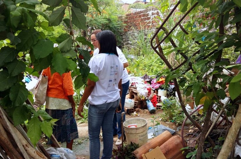 Assistência Social presta atendimento à família no Rio Novo