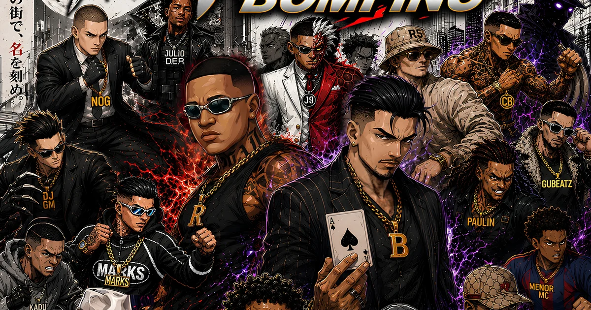 MC Vinny e Bomfino apresentam o álbum 