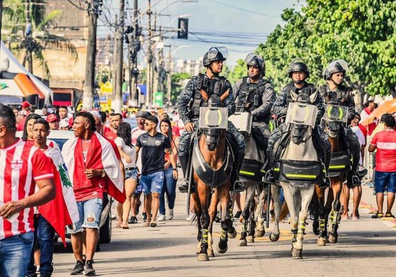 Segurança para a final do Campeonato Alagoano vai contar com 400 policiais militares