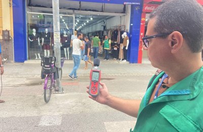 Iplam combate poluição sonora no Centro de Maceió