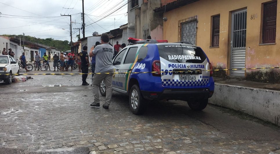 assassinato no bairro Industrial