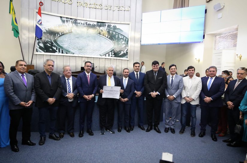 Empresário Jorge Rebelo é agraciado com o título de Cidadão Honorário de Alagoas