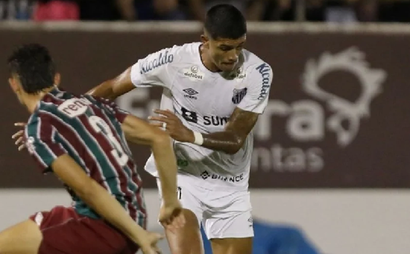 Lucas Barbosa brilha nas oitavas e Santos elimina o Fluminense da Copa São Paulo