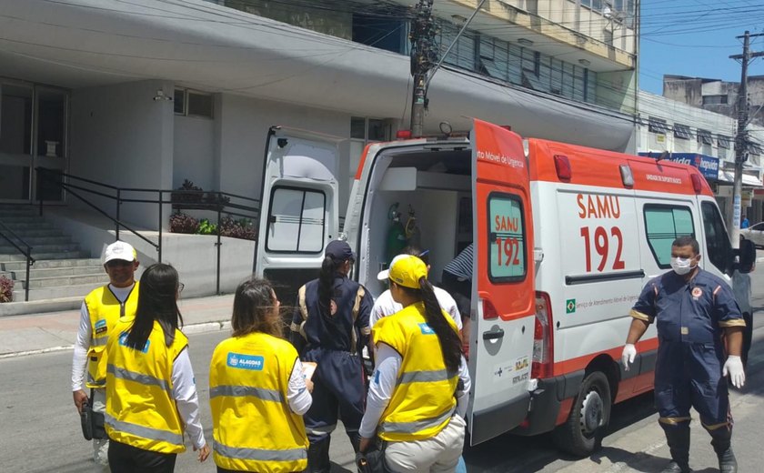 Ronda no Bairro atende homem no Centro de Maceió e o encaminha para hospital psiquiátrico