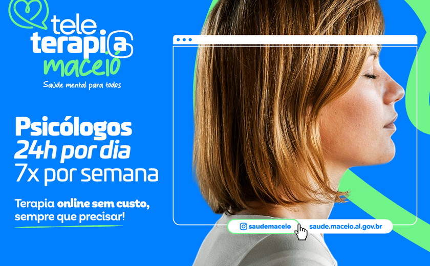 Programa de Teleterapia de Maceió atinge mais de 45 mil atendimentos