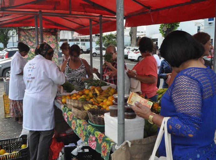 Secretaria da Agricultura realiza mais uma edição da Feira de Produtos Orgânicos