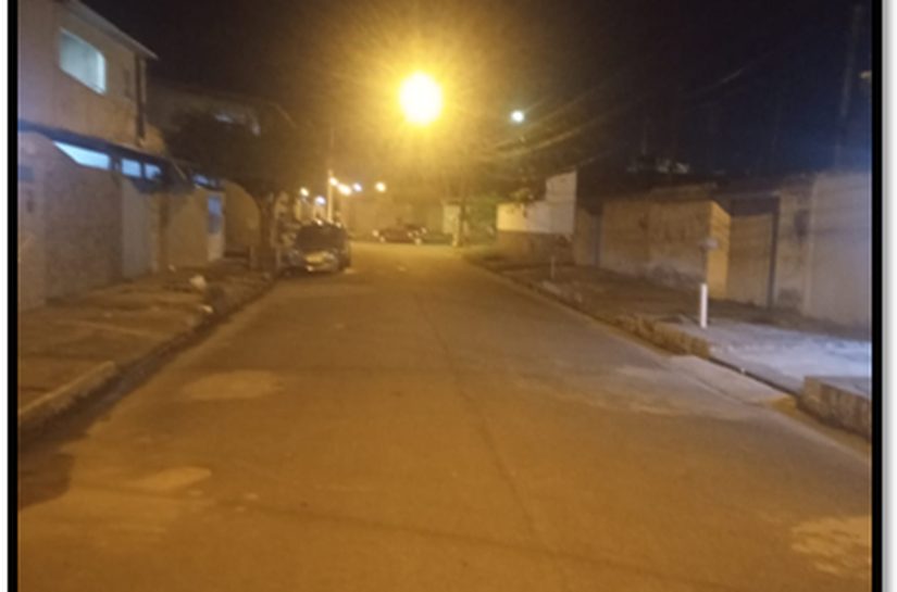 Aldo Loureiro pede troca de iluminação amarela por LED em ruas do conjunto Graciliano Ramos