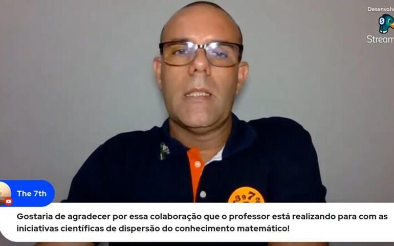 Professor da rede municipal inicia lives preparatórias para Olimpíada Canguru de Matemática