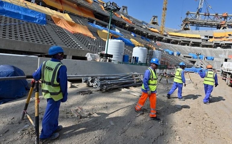 Catar ainda é um canteiro de obras a 160 dias para o início da Copa do Mundo