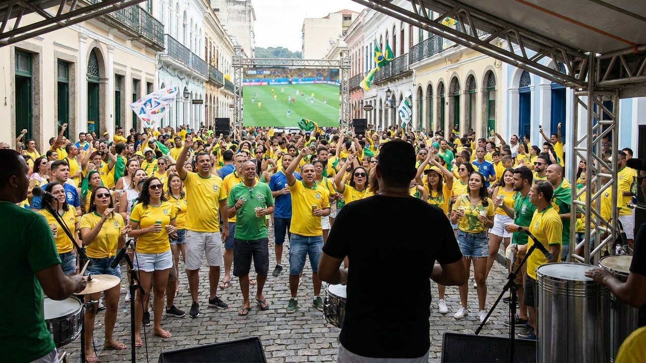 Ludmilla, samba e festas de rua: onde assistir aos jogos do Brasil em Niterói