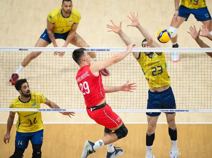 Brasil é eliminado do Campeonato Mundial de vôlei masculino