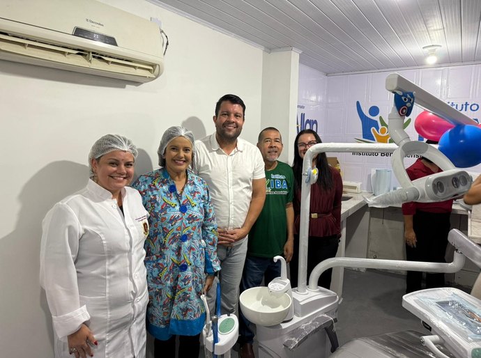 Vereador Allan Pierre fortalece Instituto IBA e Espaço Mulher entregando nova sala de Odontologia e nova sala de Fisioterapia