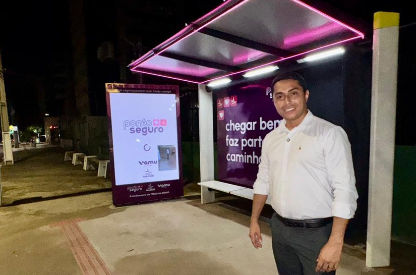 Vereador David do Emprego comemora “Ponto Seguro” em Maceió e defende ampliação da iniciativa