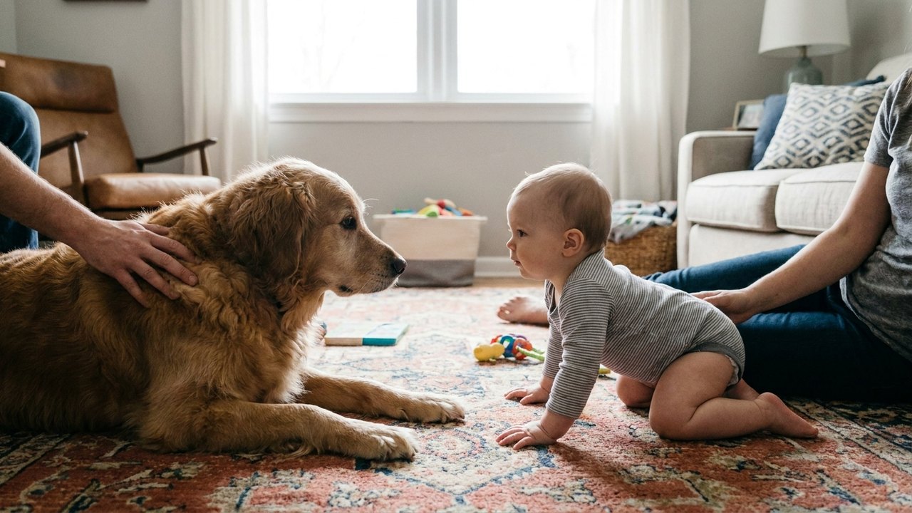 Novo estudo mostra que bebês que vivem em lares com cães usam menos antibióticos; entenda