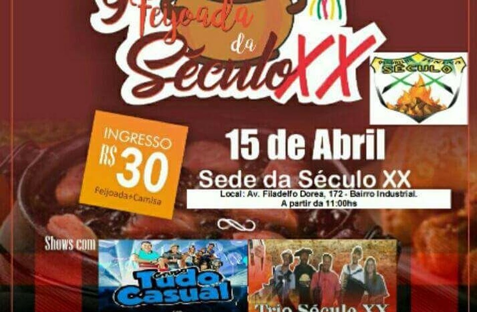 FEIJOADA SÉCULO XX / Foto: Assessoria de Imprensa
