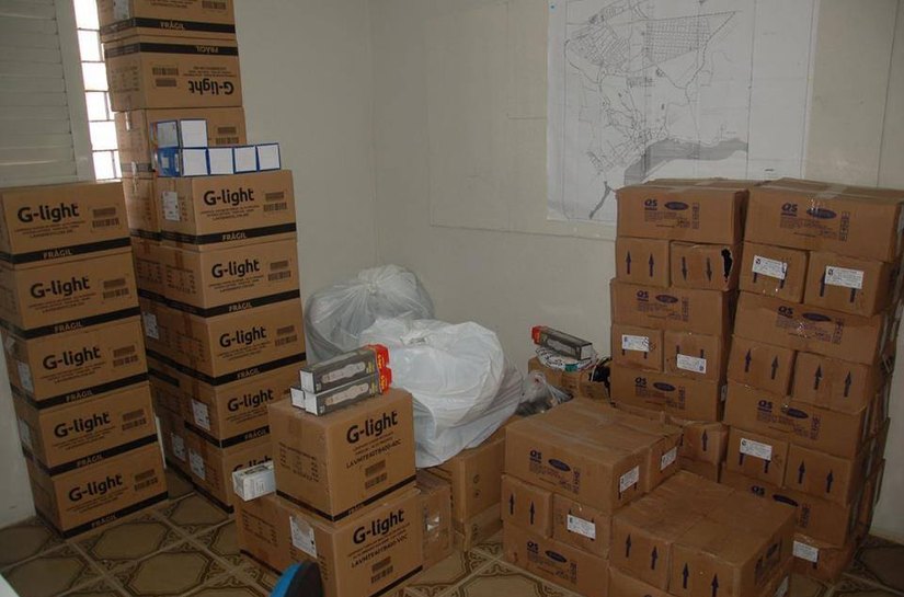 Prefeitura de Pilar investe em material para melhoria da iluminação pública