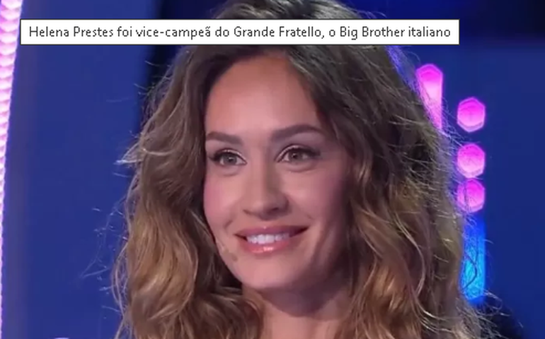 Quem é a brasileira que ficou em segundo lugar no 'Big Brother' italiano e causou polêmica