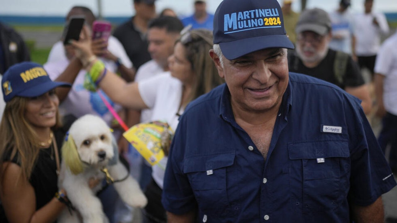 No Panamá, José Raúl Mulino vence as eleições presidenciais