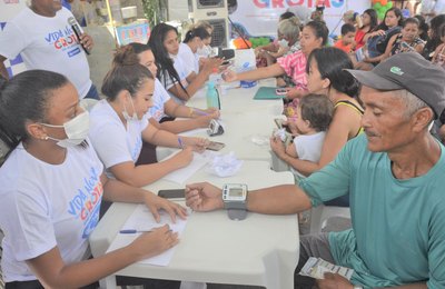 Sesau atende 550 pessoas durante ação do programa Vida Nova nas Grotas