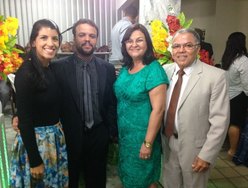Pr. Erivaldo Teixeira comemora aniversário com culto em Ação de Graças