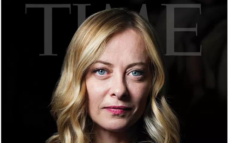 Revista Time põe Meloni na capa como líder da Europa