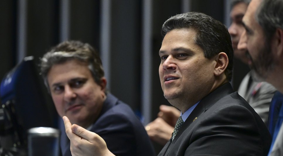 Davi Alcolumbre, presidente do Congresso Nacional. / Foto: Ton Molina/Agência Senado.