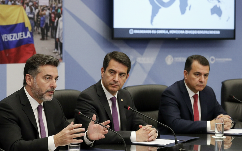 Presidentes destacam crise na Venezuela durante assinatura de acordo Mercosul-UE