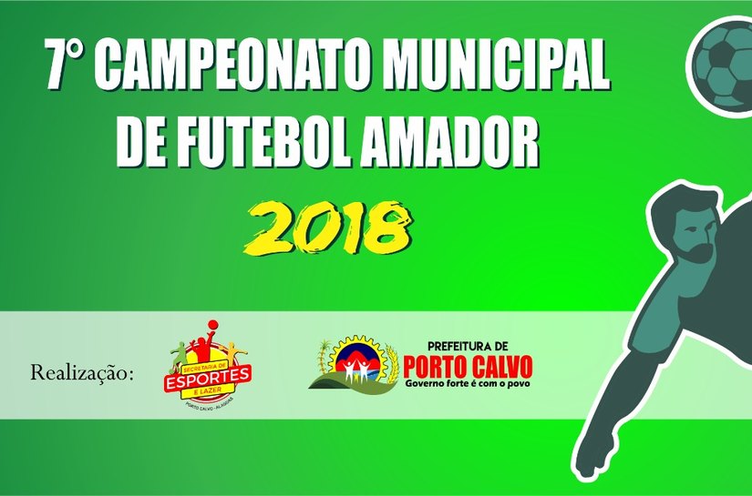 Abertura do Campeonato de Futebol é neste sábado em Porto Calvo 
