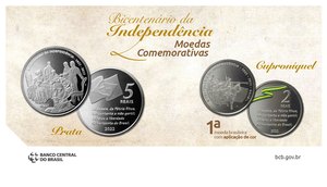 moedas_comemorativas_do_bicentenario_da_proclamacao_da_independencia._ / Foto: foto: reprodução BC