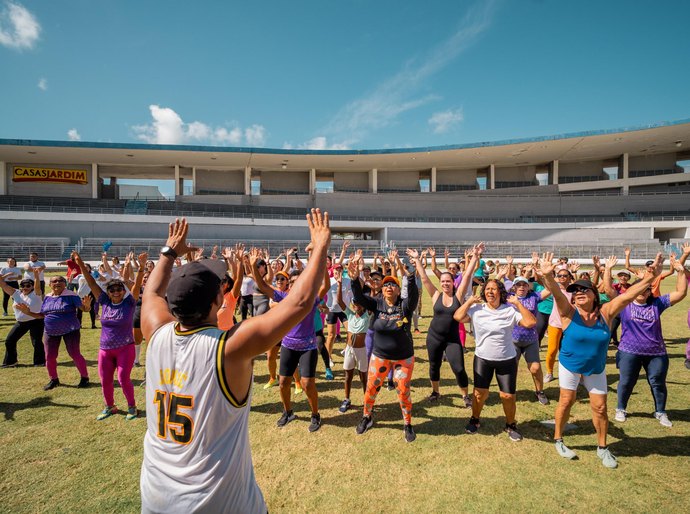 Esporte e Lazer prossegue programação especial do projeto “Lugar de Mulher é no Rei Pelé”