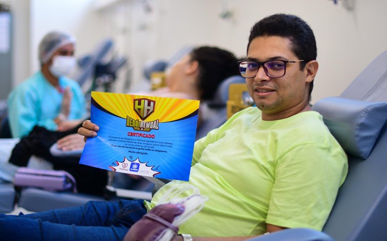 Hemoal promove primeira coleta externa de sangue do mês de outubro em Coruripe