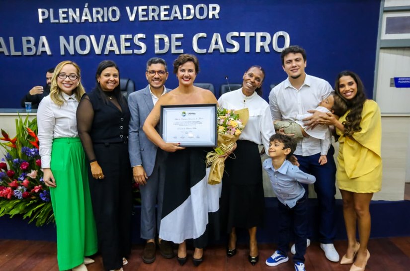 Câmara entrega Título de Cidadã Honorária de Maceió à neuropsicopedagoga Daniela Noronha