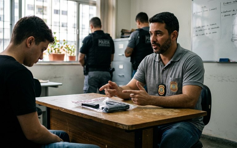 'Sinal de crime armado', aponta delegado responsável pela prisão de influencer Luan Lennon, suspeito por crime de denunciação caluniosa