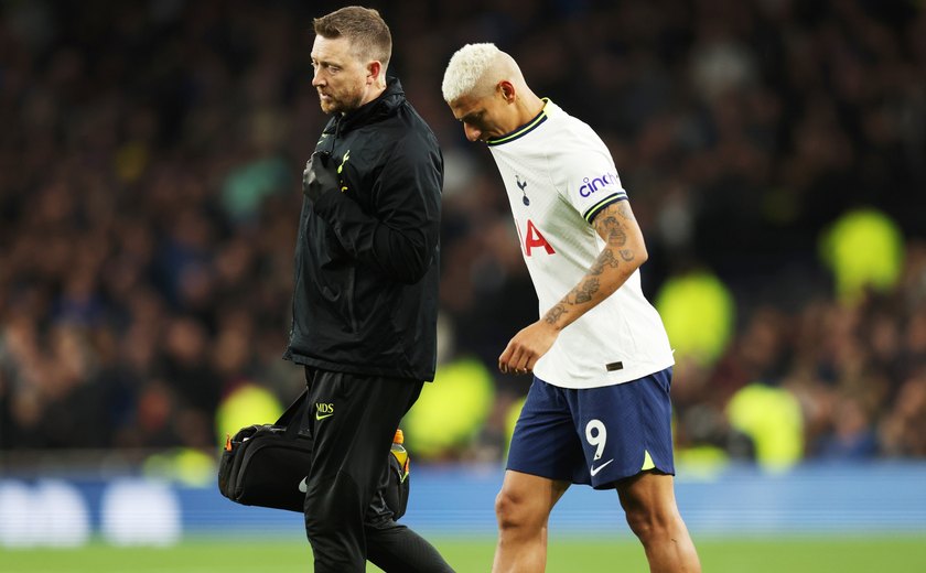 Richarlison, do Tottenham, não foi convocado para seleção brasileira por lesão na panturrilha