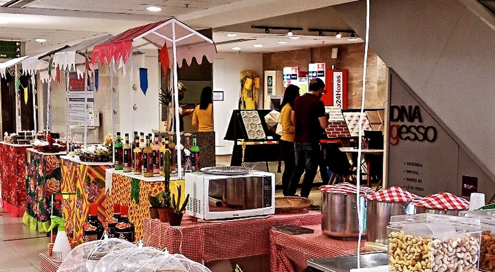 Loja promove feira gastronômica junina em Aracaju