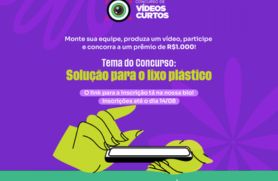 Concurso de vídeos curtos do IMA vai premiar estudantes da rede estadual