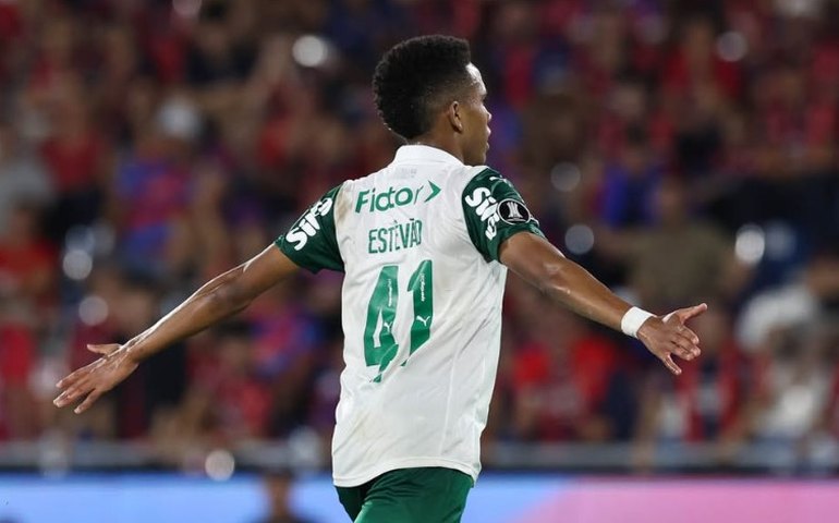 Torcedores do Cerro Porteño imitam macacos em direção à torcida do Palmeiras