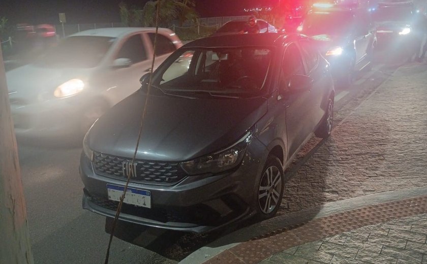 Após perseguição, motorista embriagado é preso na Jatiúca