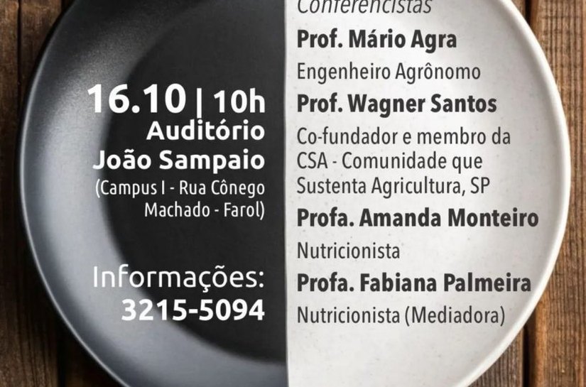 Cesmac promove mesa-redonda “Veneno ou Alimento? Somos o que consumimos” e estimula reflexão sobre hábitos alimentares e sustentabilidade