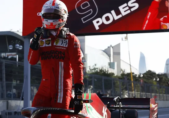 Leclerc mostra surpresa ao conquistar a pole no GP da Bélgica de F-1: 'Não esperava'