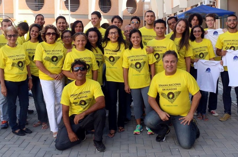 Coordenador da Semana da Ciência e Tecnologia na Caravana em Rio Largo