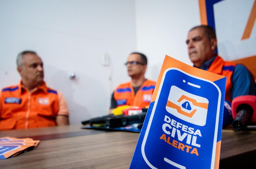 Em demonstração simultânea, Defesa Civil Alerta tem teste em Maceió e mais 3 municípios, neste sábado (14)