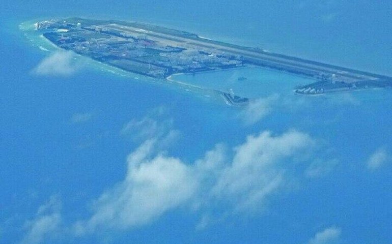 China constrói primeira ilha artificial flutuante com bunker à prova de armas nucleares