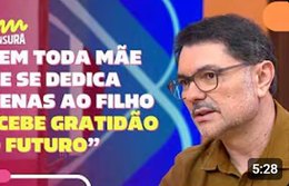 O psicólogo Rossandro Klinjey reflete sobre expectativas que surgem na relação entre mães e filhos