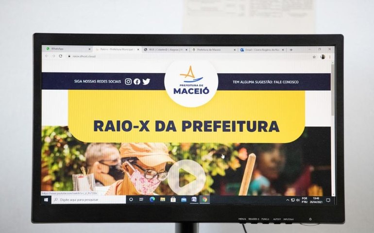 Site ‘Raio -X da Prefeitura’ está no ar e fortalece transparência do município