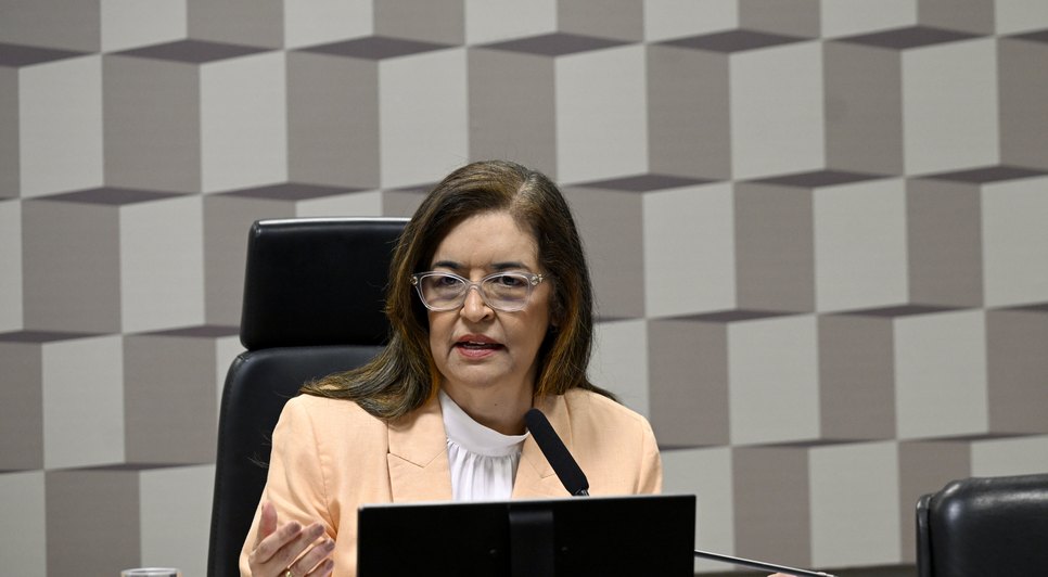 Senadora Eudócia. / Foto: Carlos Moura/Agência Senado.