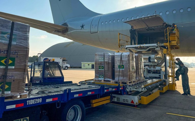 Brasil envia mais 16,8 toneladas de donativos ao Líbano