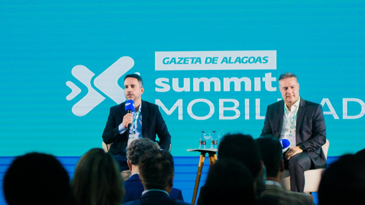 Paulo Dantas e Renan Filho falam de investimentos em mobilidade durante o Gazeta Summit