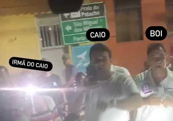 Boi Lambão manda cercar van com estudantes e faz ameaças